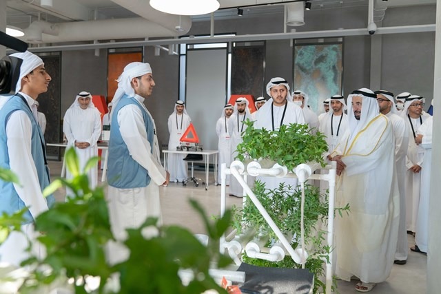  Sultan Al Qasimi reviews achievements of Sharjah Youth