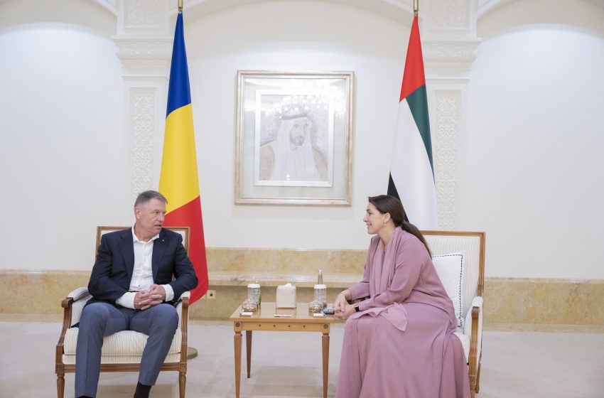  Romania’s President arrives in UAE