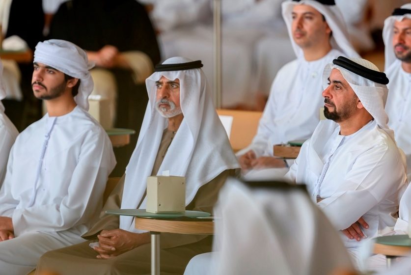  Organized by the Mohammed bin Zayed Council .. Saif bin Zayed attends the lecture “Aging … its causes and the possibility of prevention”