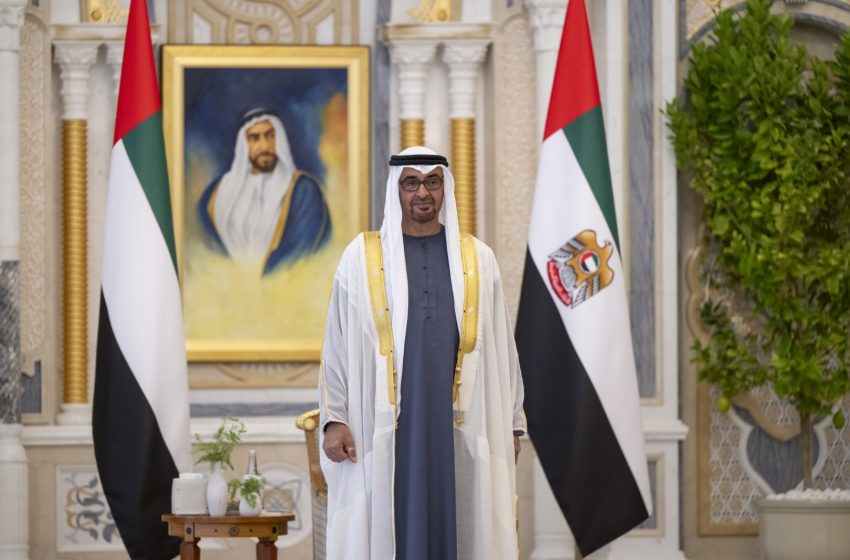  UAE President receives credentials of foreign ambassadors
