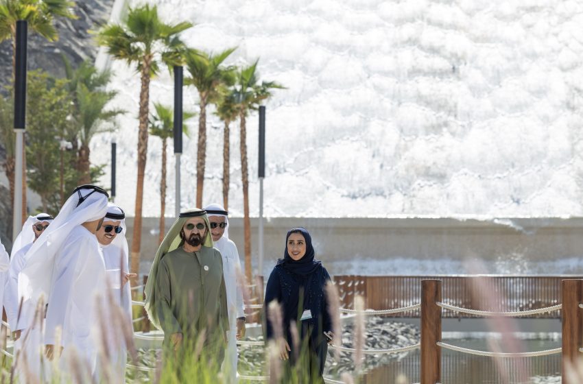  Mohammed bin Rashid reviews progress of AED3.6 billion Hatta development projects, visits Hatta Winter Festival