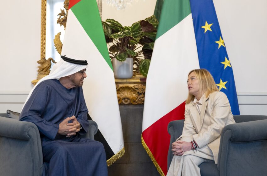  UAE President, Italian Prime Minister discuss strengthening bilateral relations in Rome